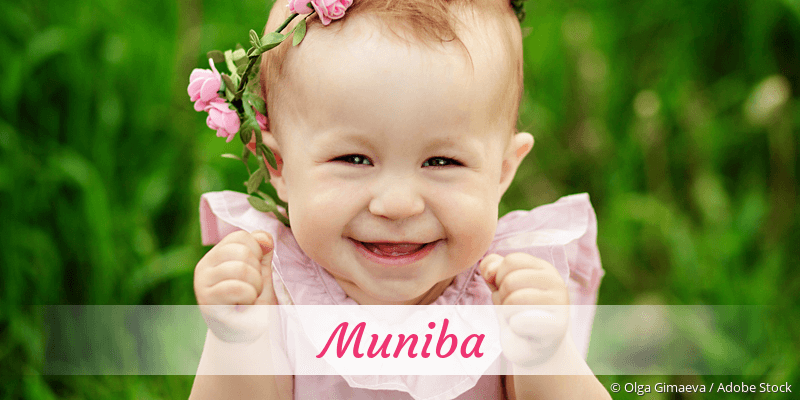 Baby mit Namen Muniba