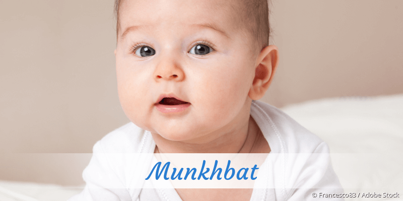 Baby mit Namen Munkhbat