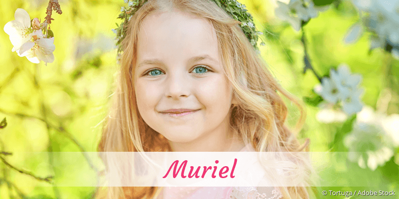 Baby mit Namen Muriel