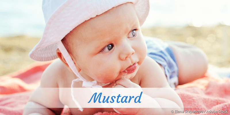 Baby mit Namen Mustard