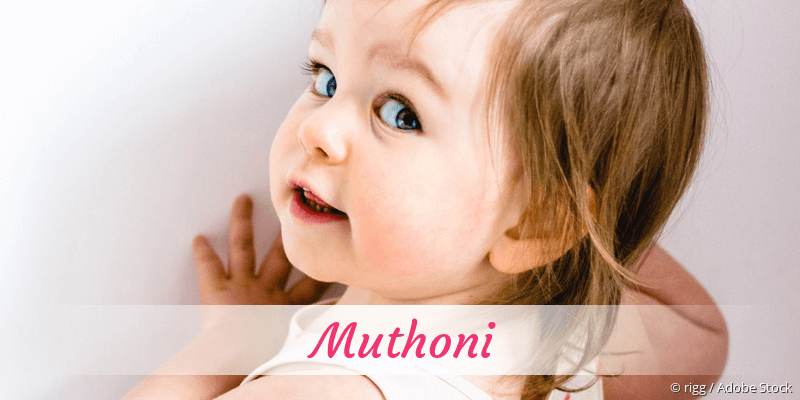 Baby mit Namen Muthoni