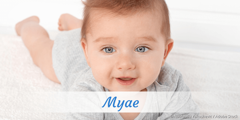 Baby mit Namen Myae