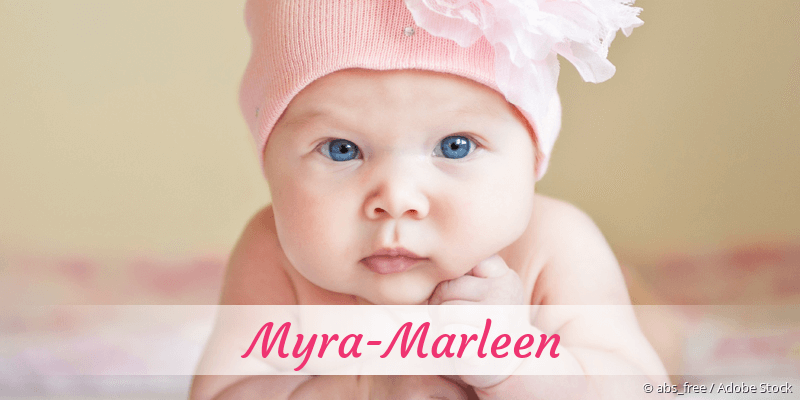 Baby mit Namen Myra-Marleen