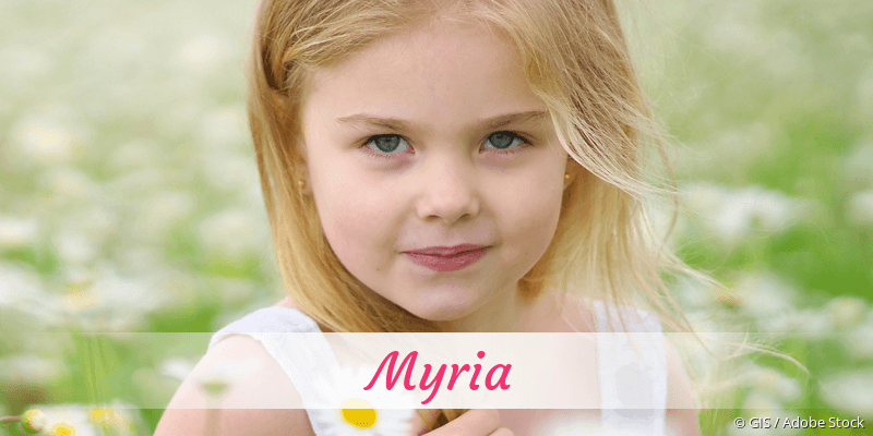 Baby mit Namen Myria