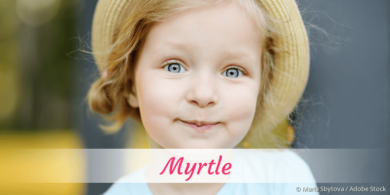 Baby mit Namen Myrtle