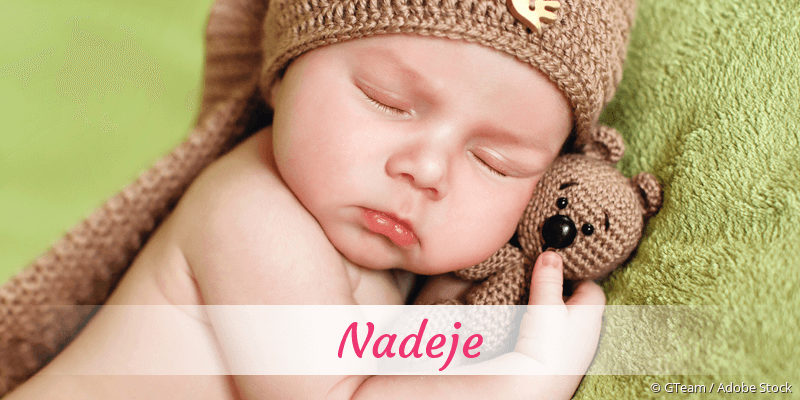 Baby mit Namen Nadeje