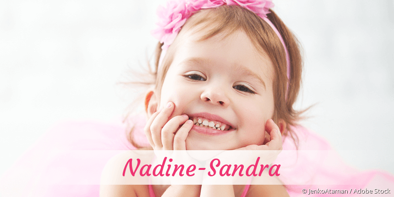 Baby mit Namen Nadine-Sandra