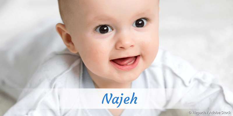Baby mit Namen Najeh