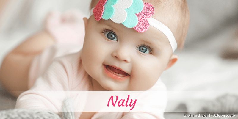 Baby mit Namen Naly