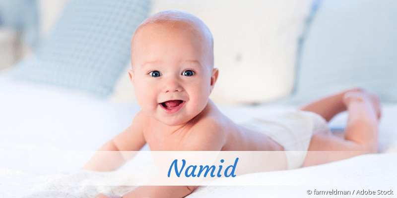 Baby mit Namen Namid