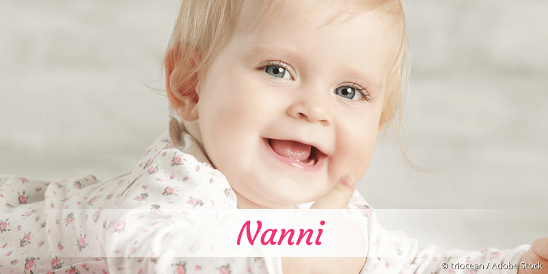 Baby mit Namen Nanni