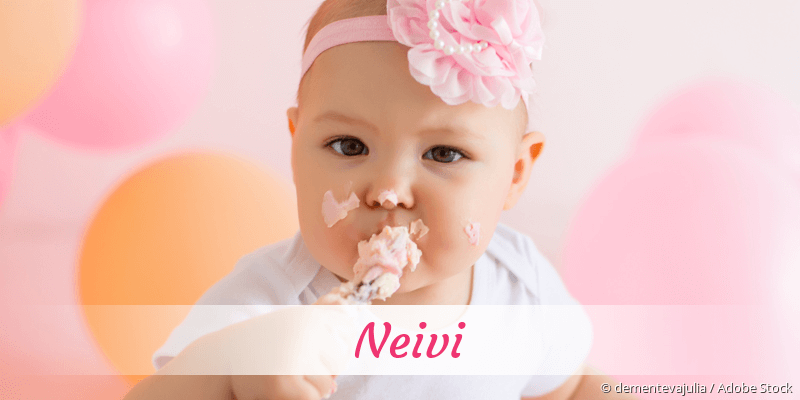 Baby mit Namen Neivi