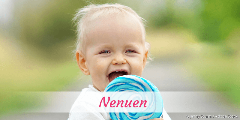 Baby mit Namen Nenuen