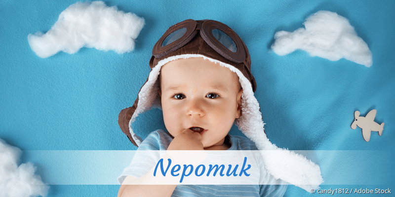 Baby mit Namen Nepomuk