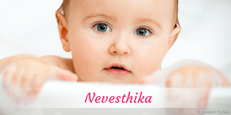 Baby mit Namen Nevesthika