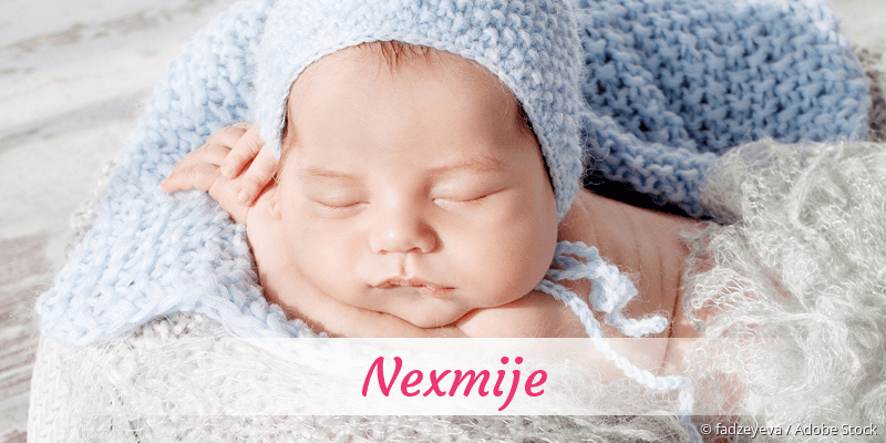 Baby mit Namen Nexmije