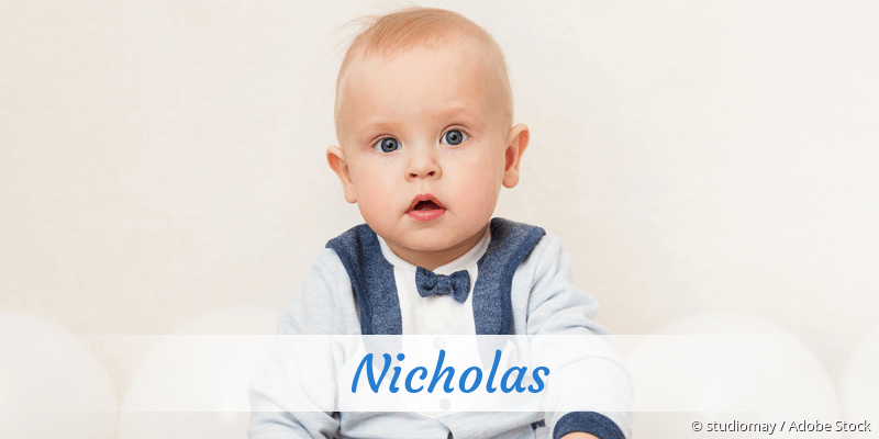 Baby mit Namen Nicholas