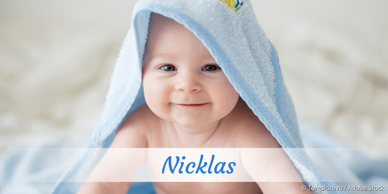 Baby mit Namen Nicklas