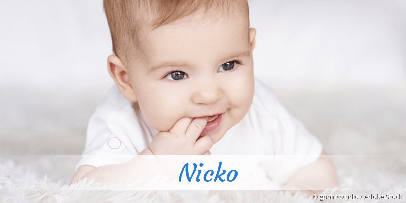 Baby mit Namen Nicko