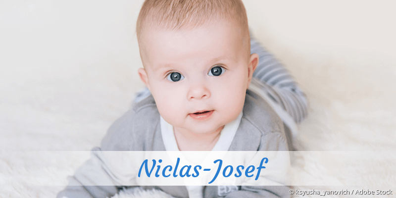 Baby mit Namen Niclas-Josef
