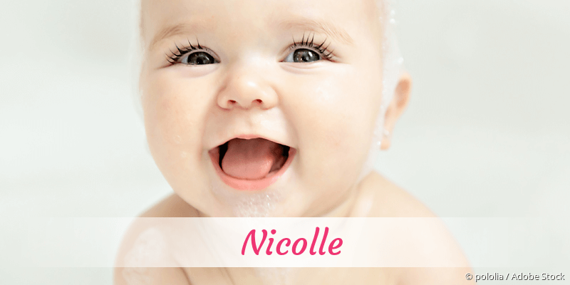 Baby mit Namen Nicolle