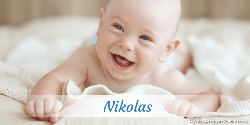 Baby mit Namen Nikolas