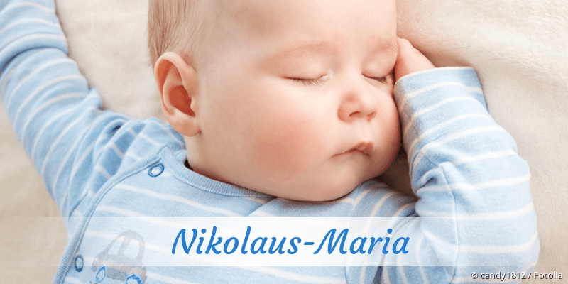 Baby mit Namen Nikolaus-Maria