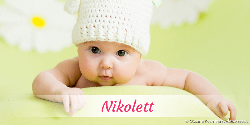 Baby mit Namen Nikolett