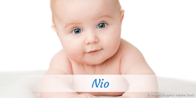 Baby mit Namen Nio