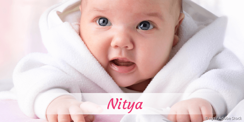 Baby mit Namen Nitya