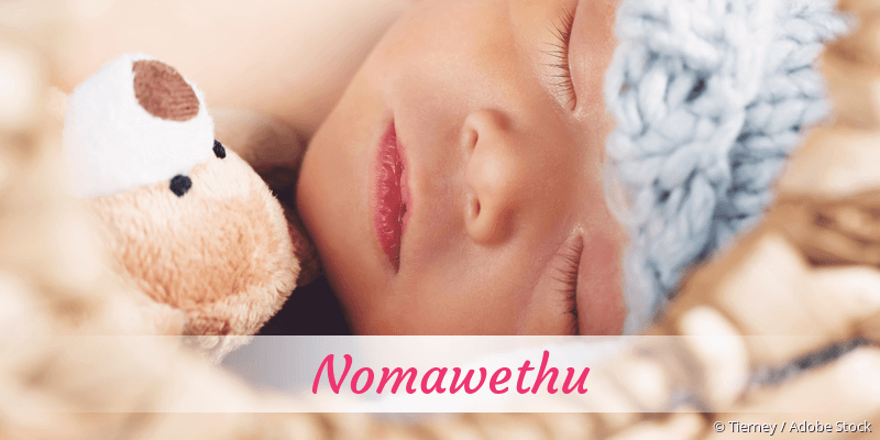 Baby mit Namen Nomawethu