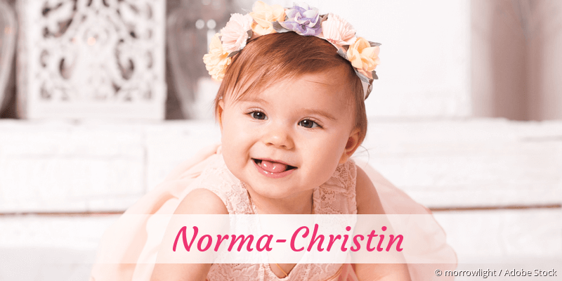 Baby mit Namen Norma-Christin