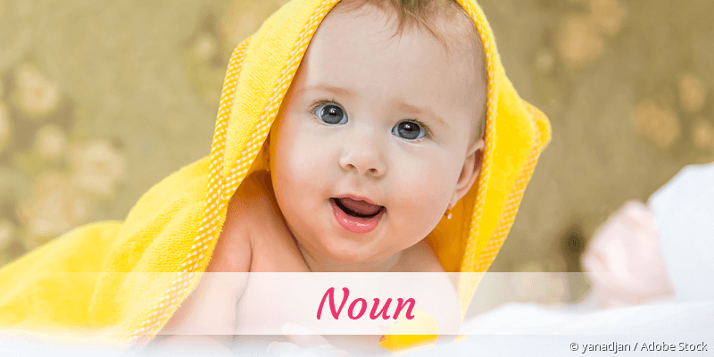 Baby mit Namen Noun