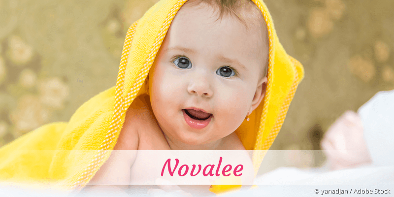 Baby mit Namen Novalee