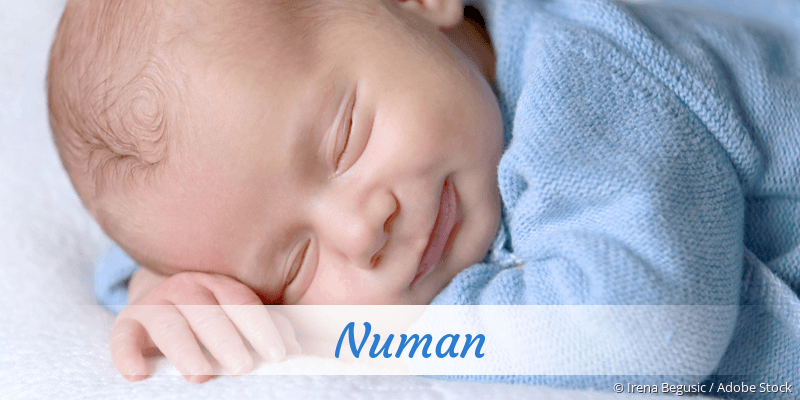 Baby mit Namen Numan