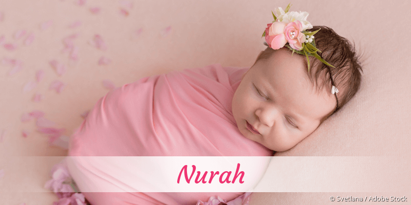 Name Nurah als Bild