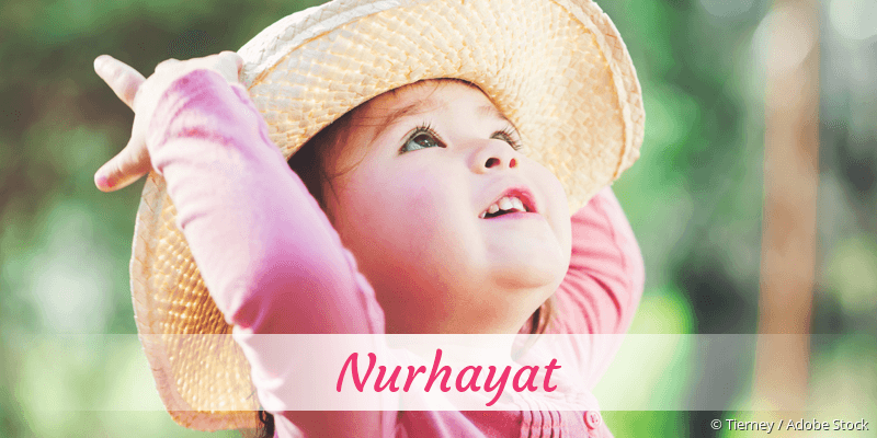 Name Nurhayat als Bild
