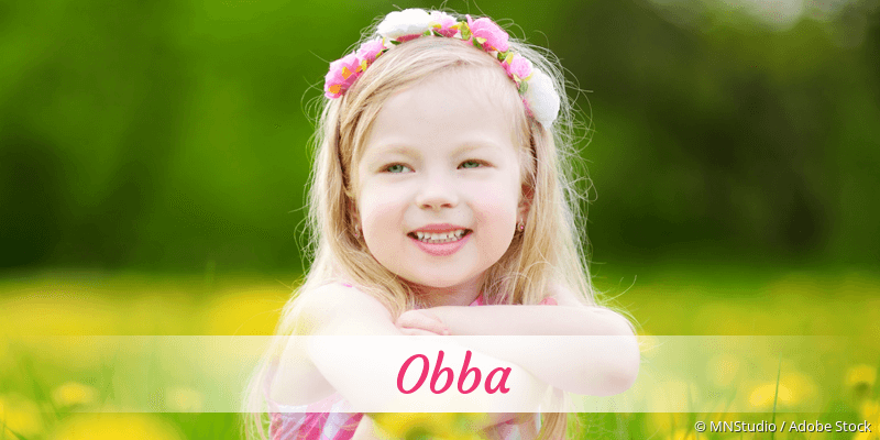 Baby mit Namen Obba