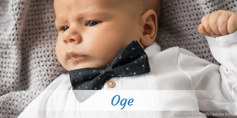 Baby mit Namen Oge