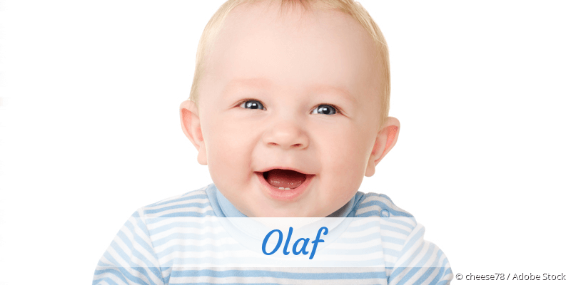 Baby mit Namen Olaf