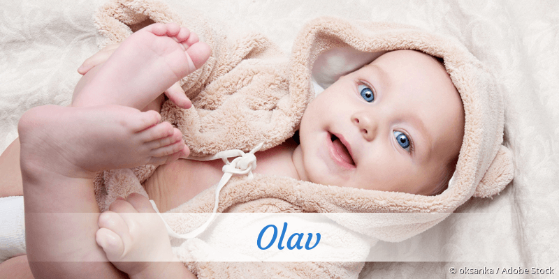 Baby mit Namen Olav