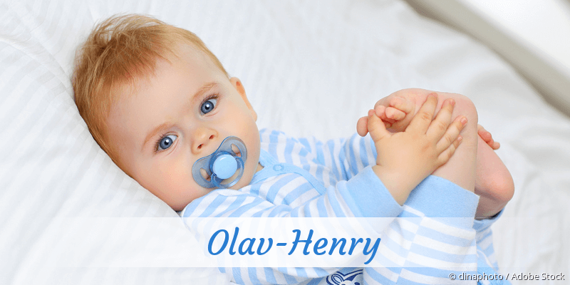 Baby mit Namen Olav-Henry