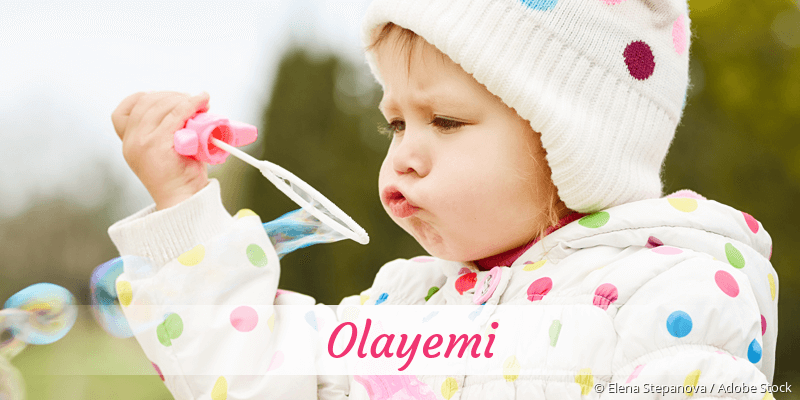 Baby mit Namen Olayemi