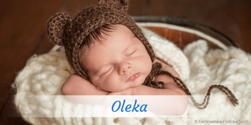 Baby mit Namen Oleka
