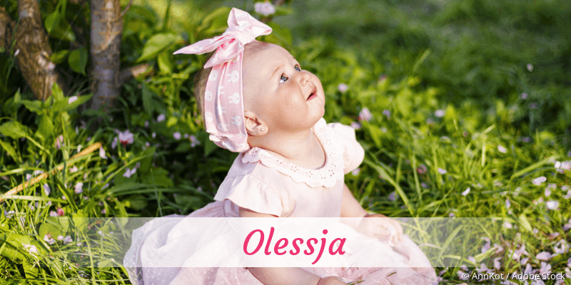 Baby mit Namen Olessja