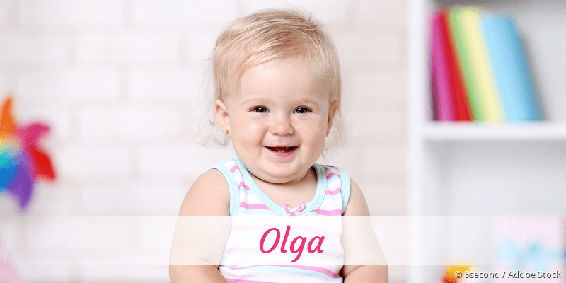 Baby mit Namen Olga