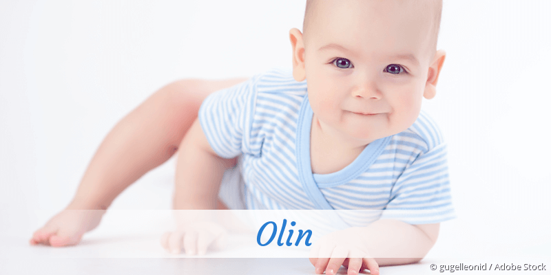 Baby mit Namen Olin