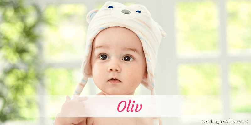 Baby mit Namen Oliv