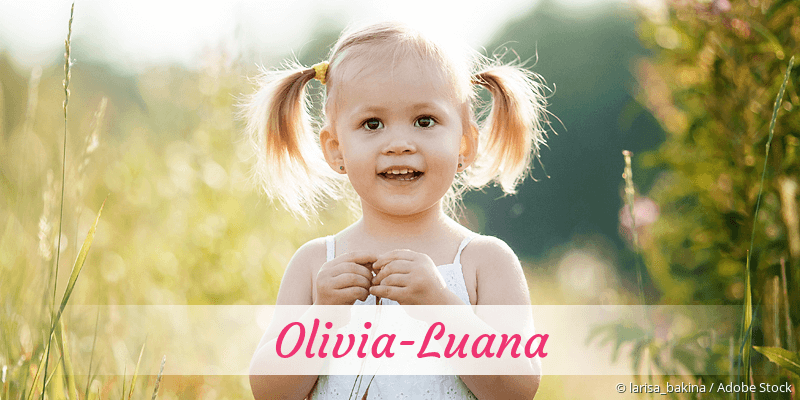 Baby mit Namen Olivia-Luana