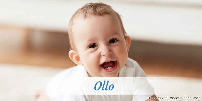 Baby mit Namen Ollo